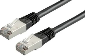Value Patchkabel, Cat6, S/FTP, RJ-45/RJ-45, 0.5m, schwarz