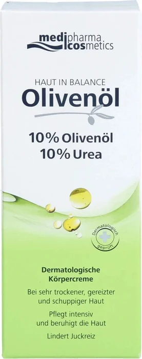 Dr. Theiss medipharma cosmetics Haut in Balance 10% Olivenöl 10% Urea Körpercreme, 200ml