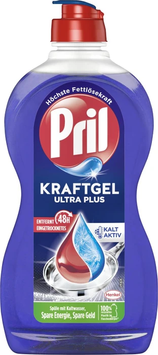 Pril Kraftgel Ultra Plus Spülmittel, 450ml