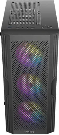 Antec AX20, schwarz, Glasfenster
