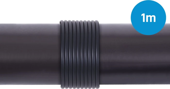Alphacool EPDM Tube, 5/3mm, 1m, schwarz