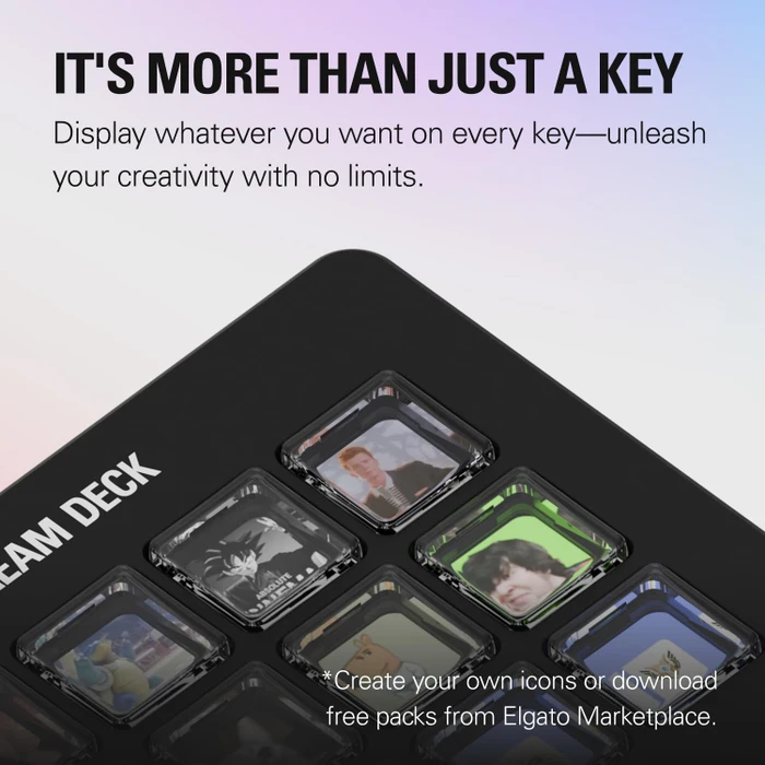 Elgato Stream Deck MK.2 Scissor Keys, schwarz, USB-C