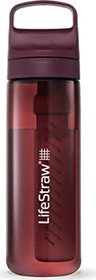 LifeStraw Go Trinkflasche 650ml merlot me away