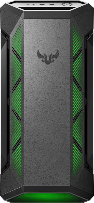 ASUS TUF Gaming GT501, schwarz, Glasfenster