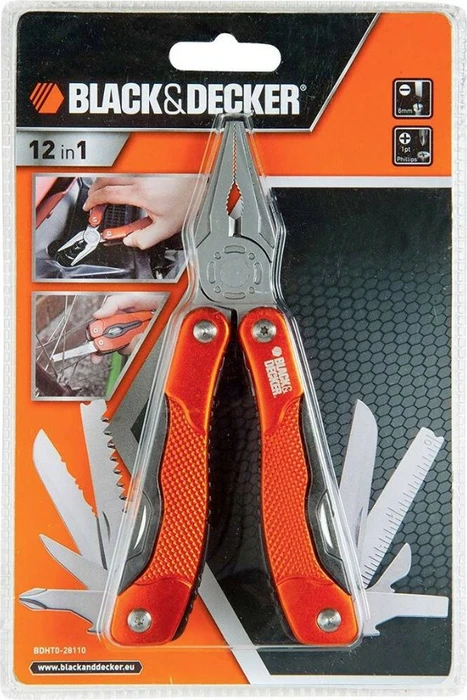 Black&Decker BDHT0-28110N Multitool 12in1 Kombizange