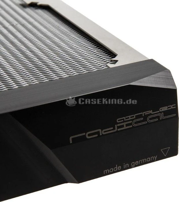 Aqua Computer airplex radical 2/240, Aluminium-Lamellen