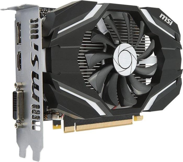 MSI GeForce GTX 1050 Ti 4G, 4GB GDDR5, DVI, HDMI, DP