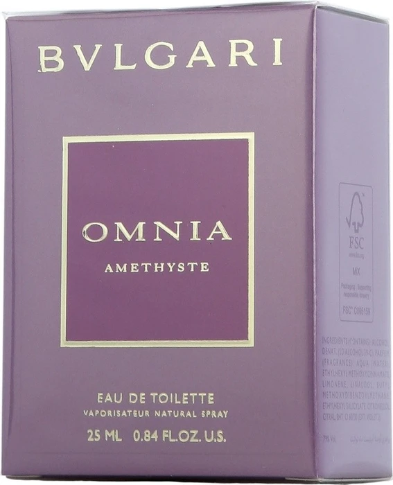 Bvlgari Omnia Amethyste Eau de Toilette, 25ml