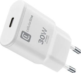 Cellularline Charger USB-C GaN 30W weiß