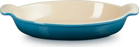 Le Creuset Auflaufform Tradition oval 28cm 1.6l deep teal
