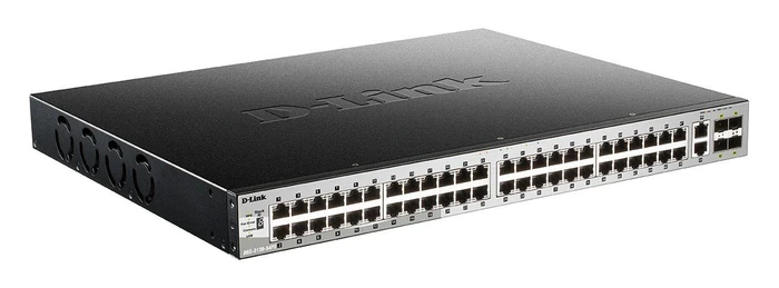 D-Link DGS-3130 Rackmount Gigabit Managed Switch, 50x RJ-45, 4x SFP+, PoE+