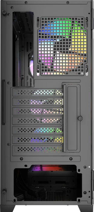 Gembird Fornax 900 ARGB Black, Glasfenster