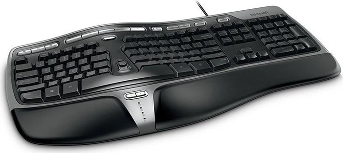 Microsoft Natural Ergonomic Keyboard 4000, USB, DE