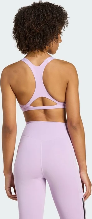 adidas Aeroimpact Luxe Training Light-Support Sport-BH powder plum (Damen)