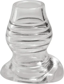 XR Brands Master Series Tunnel Plug transparent