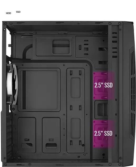 AeroCool Talon, Acrylfenster