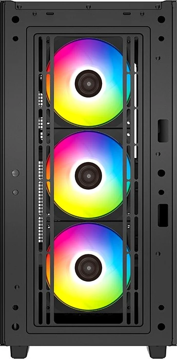DeepCool CG560, schwarz, Glasfenster