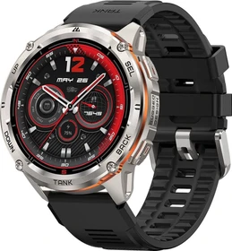 Kospet Tank T3 Ultra 2 mit Silkonarmband silber