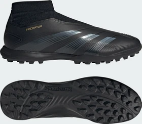 adidas Predator League Laceless Turf Boots core black/carbon/gold metallic