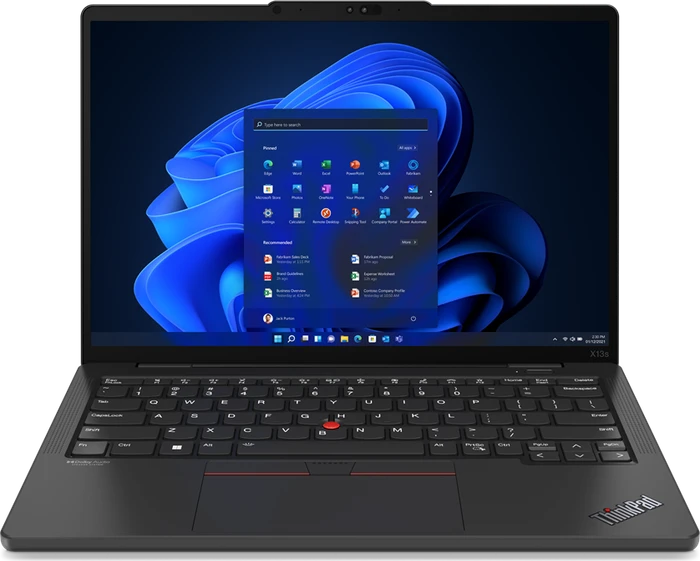 Lenovo ThinkPad X13s G1, Thunder Black, Snapdragon 8cx Gen 3, 16GB RAM, 1TB SSD, 5G, DE