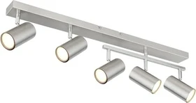 Globo Robby Spot 6-flammig nickel