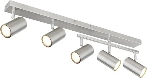 Globo Robby Spot 6-flammig nickel
