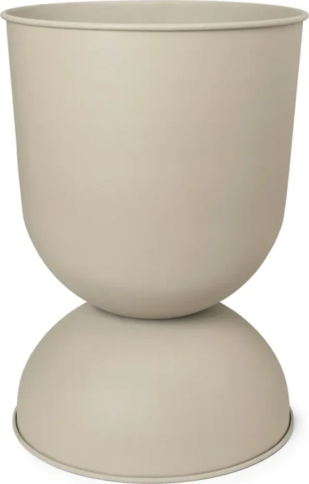 Ferm Living Hourglass Blumentopf L 50cm cashmere