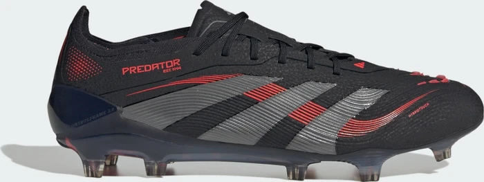 adidas Predator Elite FG core black/grey four/lucid red