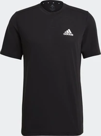 adidas Aeroready Designed 2 Move Feelready Sport Funktionsshirt kurzarm schwarz/weiß (Herren)