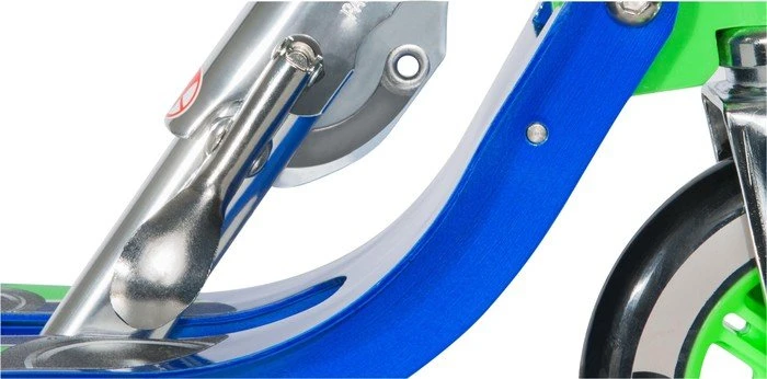 Hudora Big Wheel 125 Scooter blau/grün