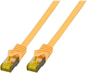 EFB Elektronik Patchkabel, Cat7/Cat6a, S/FTP, RJ-45/RJ-45, 5m, gelb