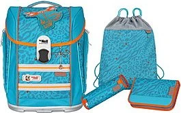McNeill Ergo Primero McLight Orange Schultaschen-Set, 4-tlg.