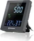 Bresser CO2 Smile Luftqualitätsmonitor Temperaturstation grau, digital Vorschaubild