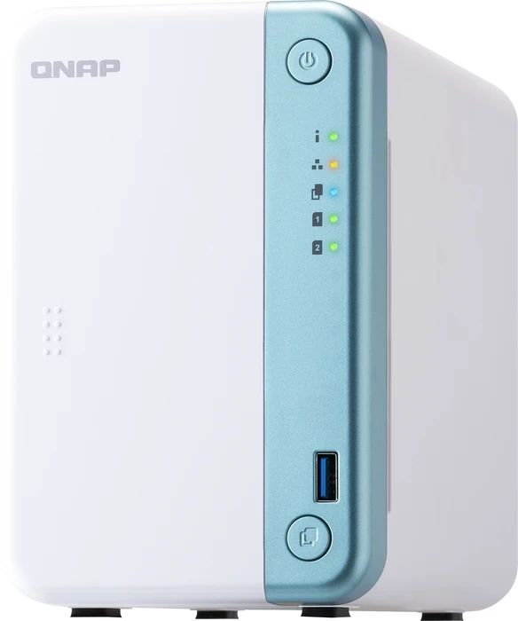 QNAP Turbo Station TS-251D-2G, 2GB RAM, 1x RJ-45 1000Base-T, 2x USB-A 3.0