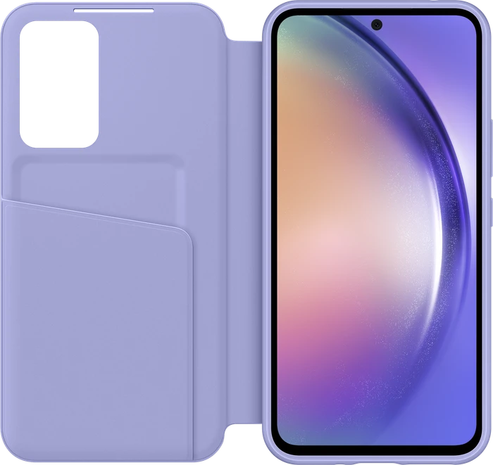 Samsung Smart View Wallet Case für Galaxy A54 5G Blueberry