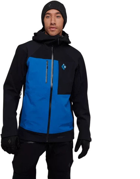 Black Diamond Recon Stretch Pro Shell Funktionsjacke black/kingfisher (Herren)