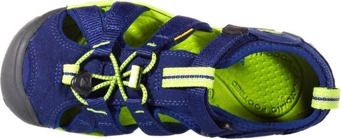 Keen Seacamp II CNX Toddler blue dephts/lime green (Junior)