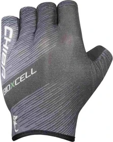 Chiba BioXCell Tan Through Fahrradhandschuhe grau/schwarz
