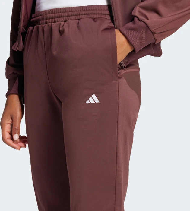 adidas Essentials Feel Cozy Trainingsanzug aurora ruby/brown (Damen)