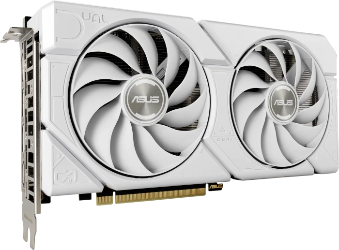 ASUS Dual GeForce RTX 4060 EVO White, DUAL-RTX4060-8G-EVO-WHITE, 8GB GDDR6, HDMI, 3x DP, retail
