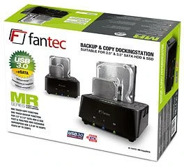 Fantec MR-CopyDU3e Dockingstation, USB-B 3.0/eSATA