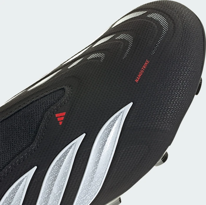 adidas Predator League Laceless FG core black/cloud white/lucid red