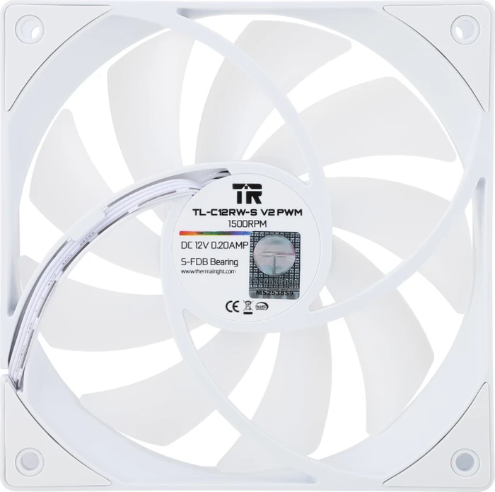 Thermalright TL-C12RW-S V2, weiß, 120mm