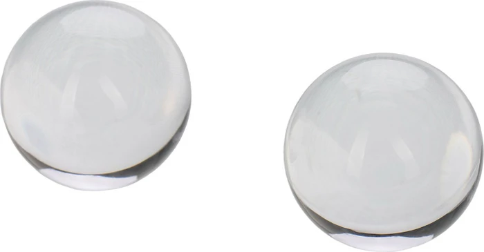 Glassvibrations Liebeskugeln crystal clear