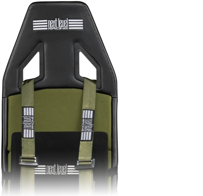 Next Level Racing Flight Seat Pro Boeing Military Edition, schwarz/grün