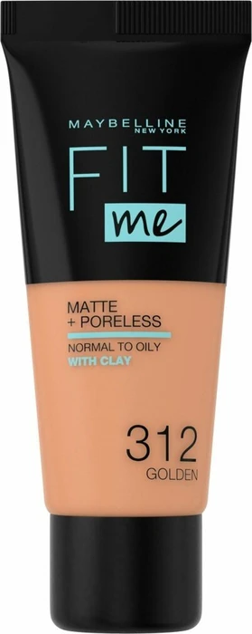 Maybelline Fit Me Matte & Poreless Foundation 312 golden, 30ml