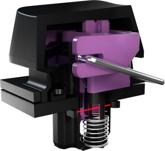 Razer Huntsman Elite, Razer Clicky Optical PURPLE, USB, FR