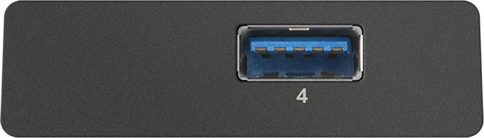 D-Link USB-Hub, 4x USB-A 3.0, USB 3.0 Micro-B [Buchse]