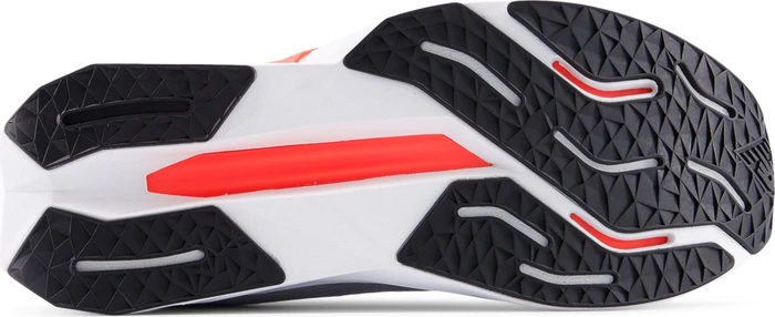 New Balance FuelCell Propel v5 rain cloud/urgent red/black cement (Herren)