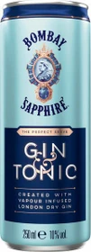 Bombay Sapphire Gin & Tonic 12x 250ml